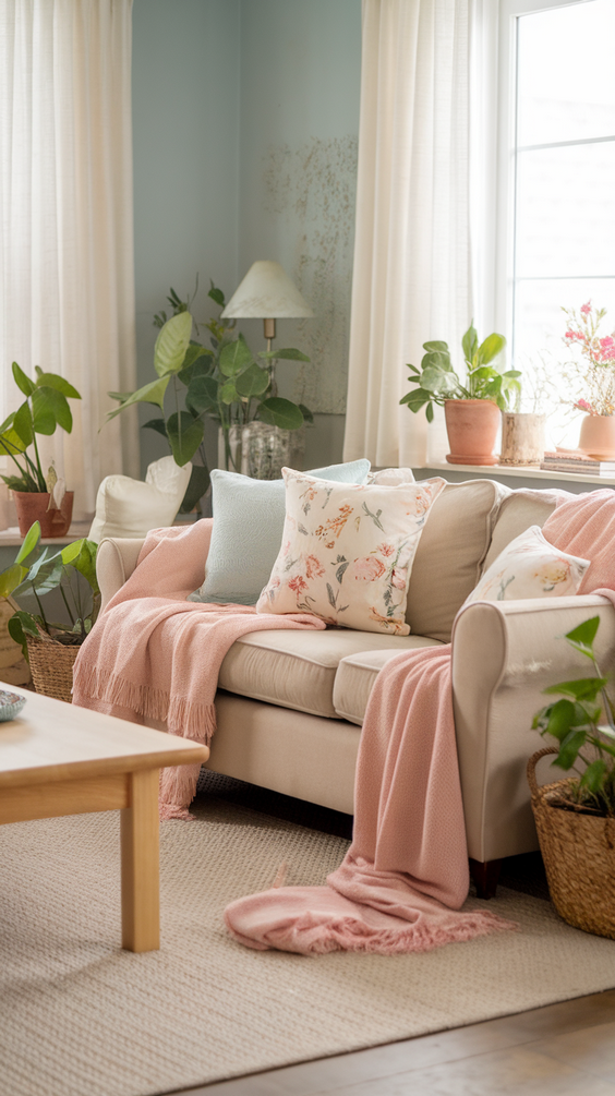 Embrace 2025 Spring Trends: Fresh Living Room Decor Ideas