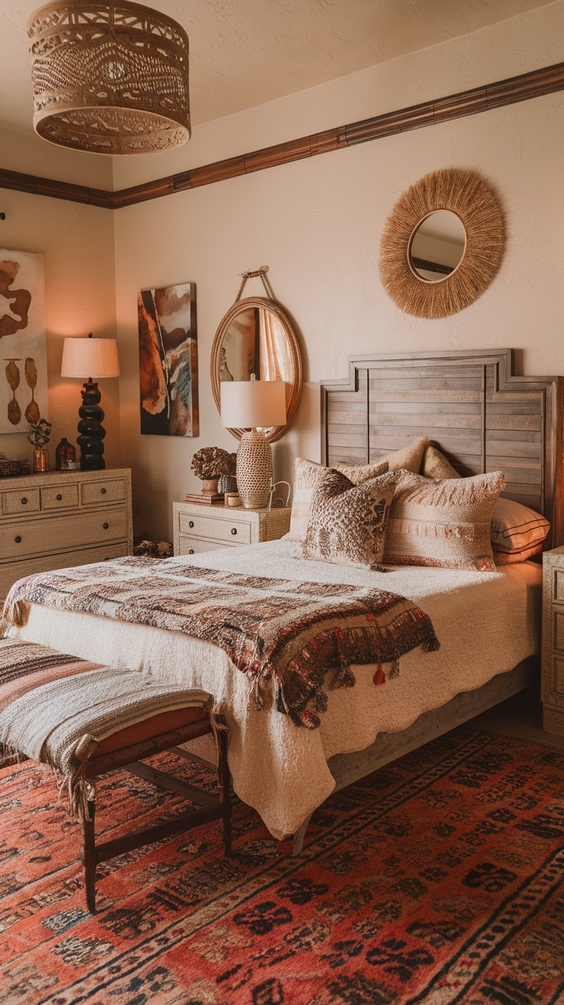 Spring 2025 Bedroom Decor Trends: Western Influence and Iron Beds