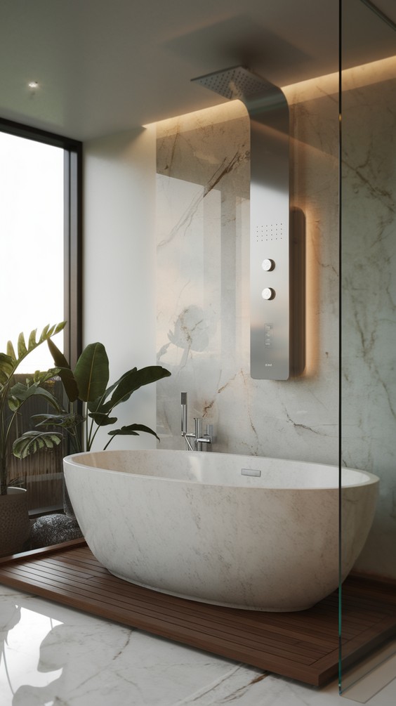 Modern Luxury in Small Spaces: Innovative Bathroom Decor Ideas 2025
