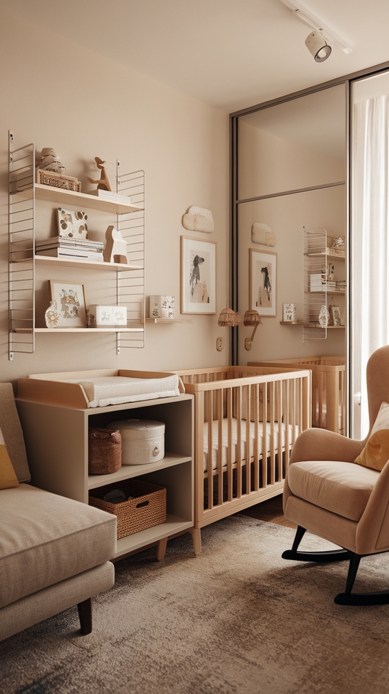 Maximize Small Nursery Spaces with Vertical Storage Ideas - Spring 2025 Trends