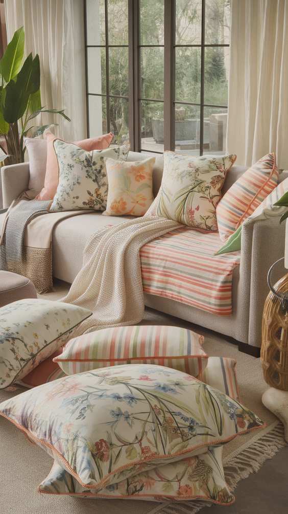 Embrace 2025 Spring Trends: Fresh Living Room Decor Ideas