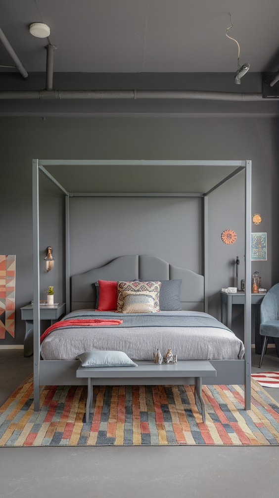 Modern Bedroom Designs 2025: Embrace Dark Tones and Sophistication