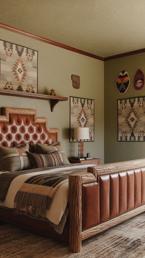 Spring 2025 Bedroom Decor Trends: Western Influence and Iron Beds