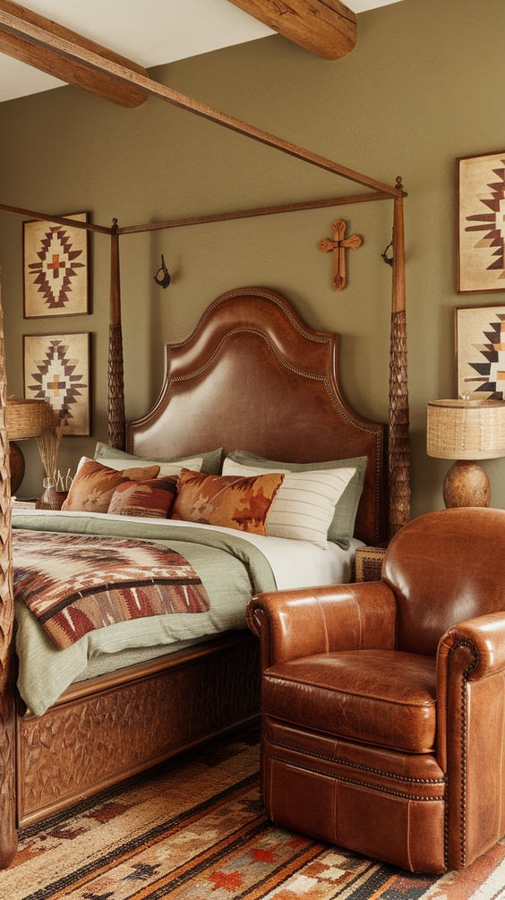 Spring 2025 Bedroom Decor Trends: Western Influence and Iron Beds