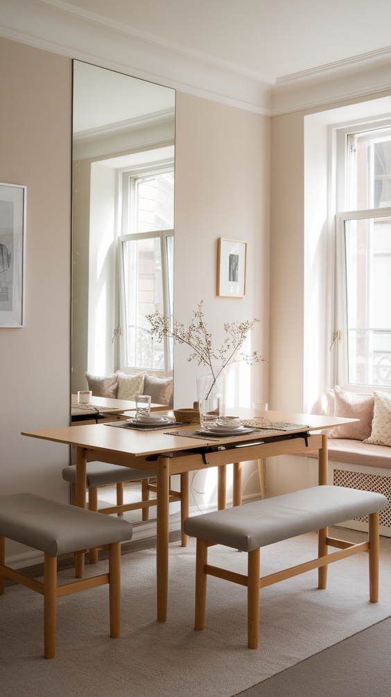 Spring 2025 Apartment Dining Room Ideas: Maximize Your Space Efficiently
