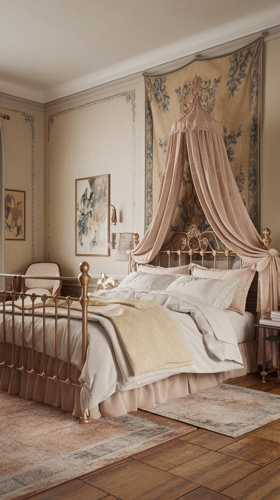 Spring 2025 Bedroom Decor Trends: Western Influence and Iron Beds