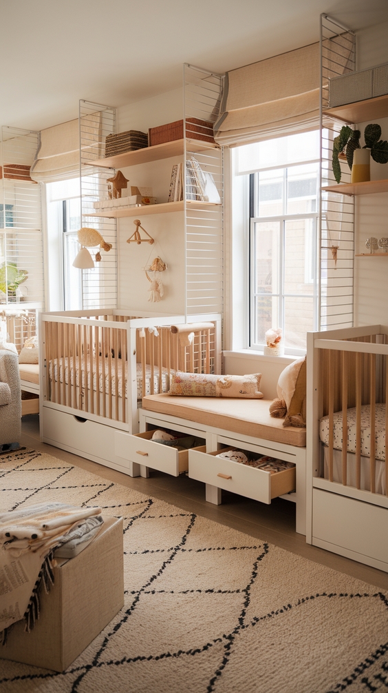 Maximize Small Nursery Spaces with Vertical Storage Ideas - Spring 2025 Trends