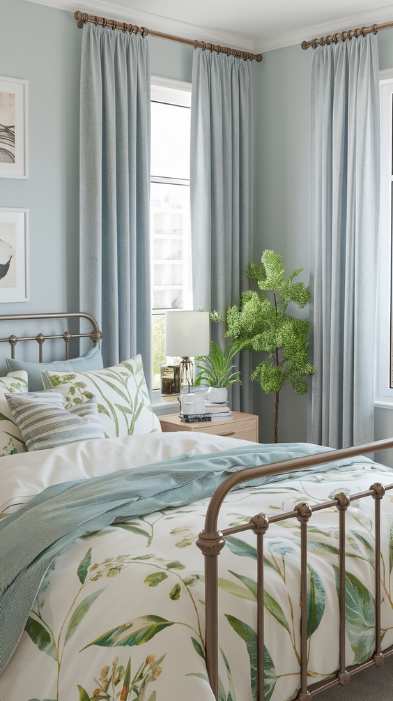 Spring 2025 Bedroom Decor Trends: Western Influence and Iron Beds