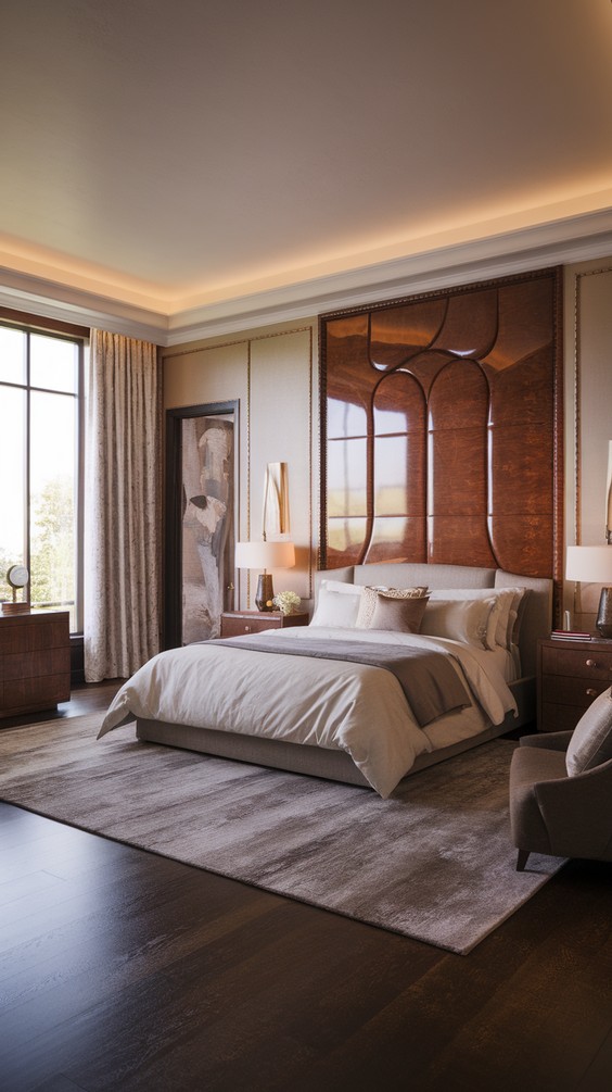 Modern Bedroom Designs 2025: Embrace Dark Tones and Sophistication