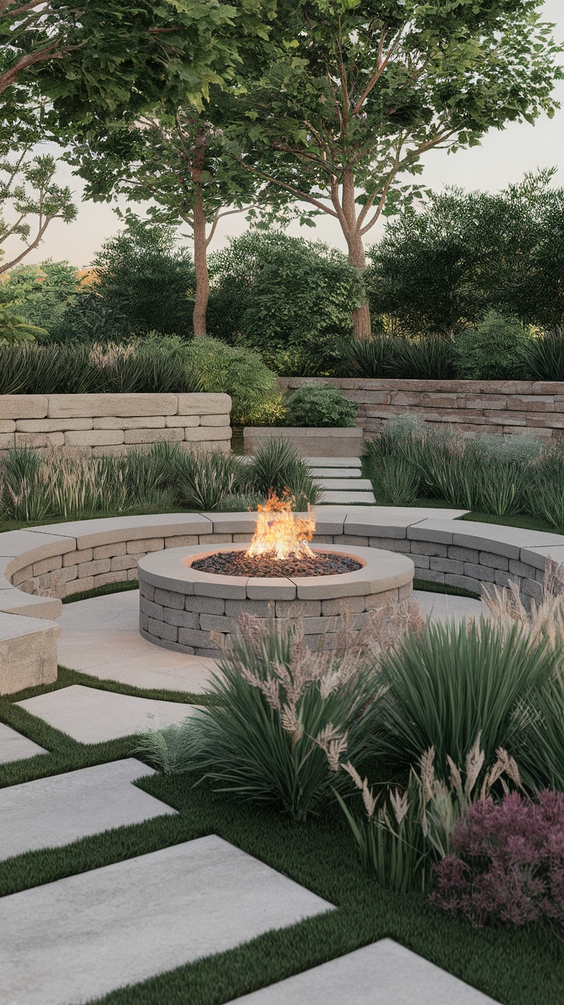Fire Pit Ideas Backyard: Stunning Outdoor Designs with DIY, Seating & Patio Combos