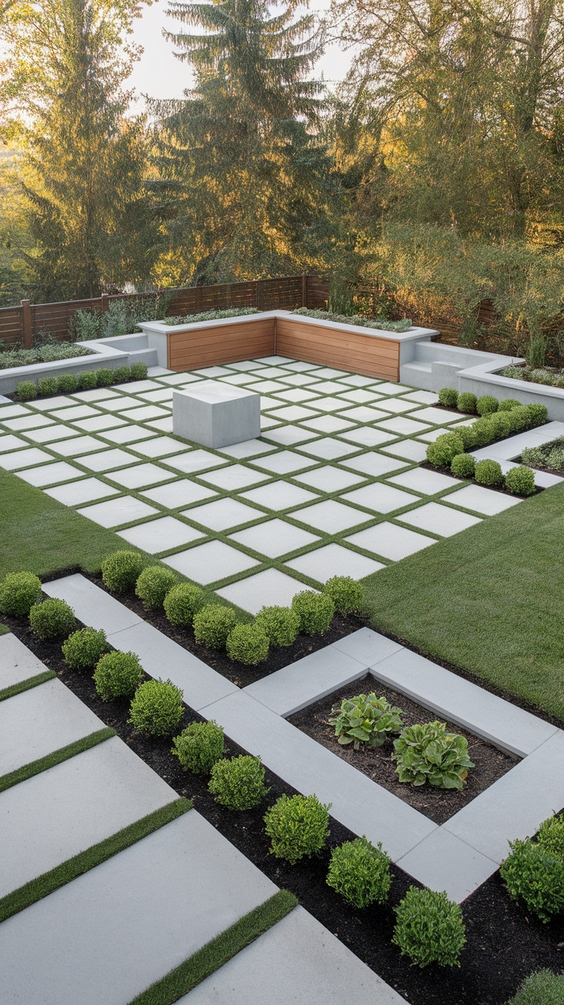 Modern Backyard Landscaping Ideas with Pool, Pavers, and Low Maintenance AZ-Friendly Designs