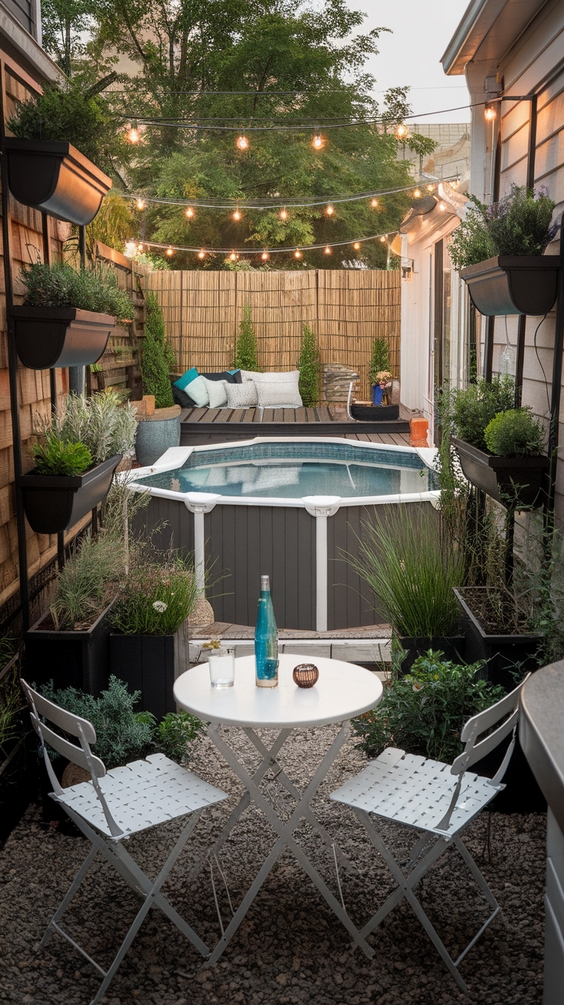 Pretty Backyard Oasis Ideas for a Dreamy Outdoor Escape on a Budget or DIY