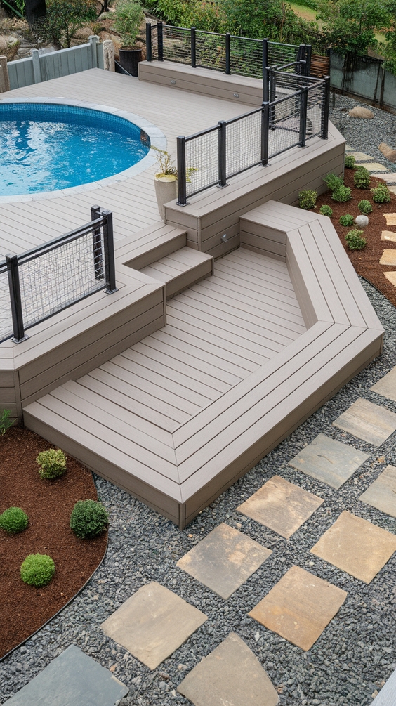 Deck Ideas for Above Ground Pools That Boost Style, Functionality, and Backyard Enjoyment
