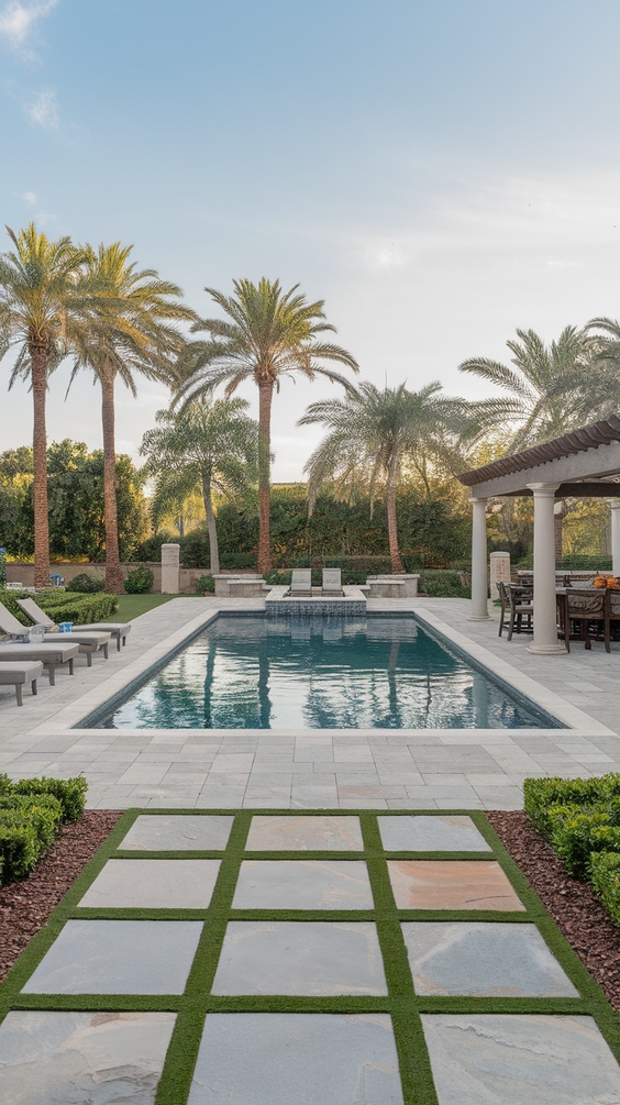 Simple Backyard Ideas with Pool for Relaxed Outdoor Living and Easy Maintenance