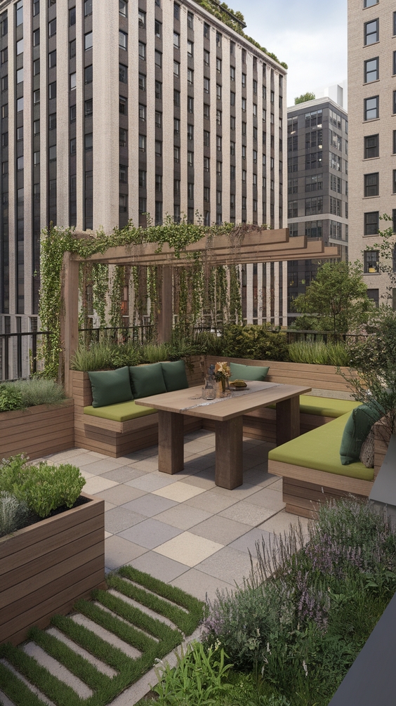 Simple Rooftop Terrace Ideas: Transform Your Roof into a Garden and Outdoor Living Space