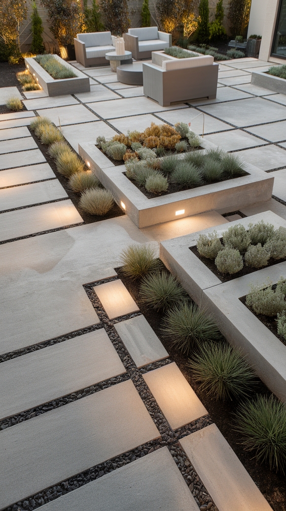 Modern Backyard Landscaping Ideas with Pool, Pavers, and Low Maintenance AZ-Friendly Designs