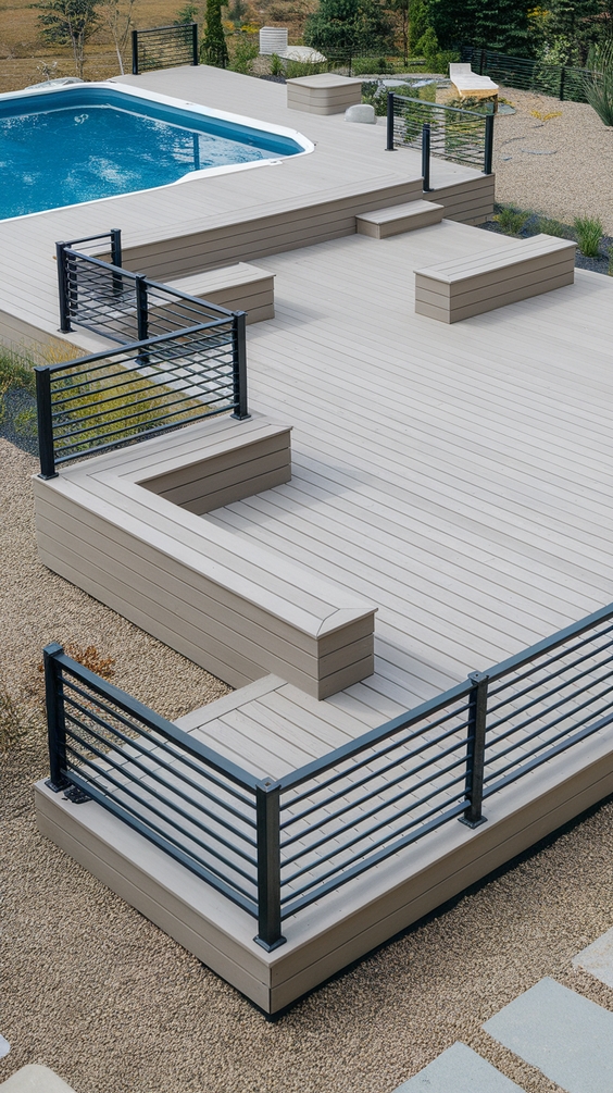 Deck Ideas for Above Ground Pools That Boost Style, Functionality, and Backyard Enjoyment