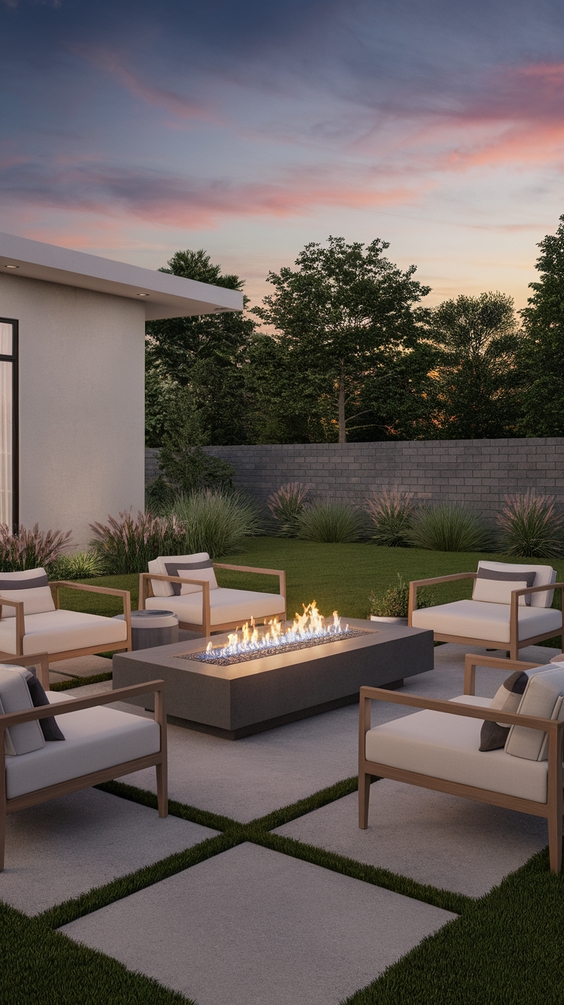 Fire Pit Ideas Backyard: Stunning Outdoor Designs with DIY, Seating & Patio Combos