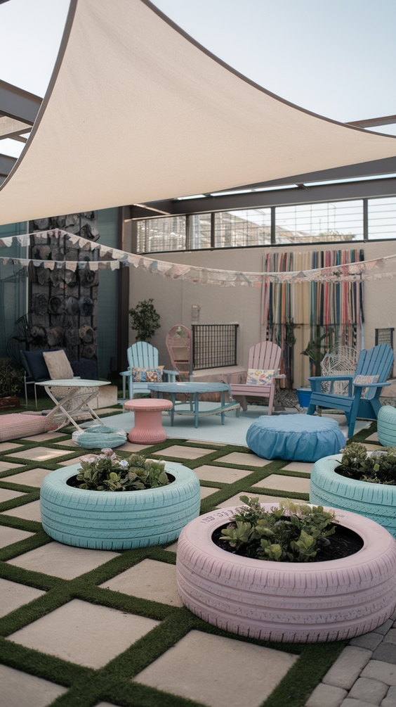 Pretty Backyard Oasis Ideas for a Dreamy Outdoor Escape on a Budget or DIY