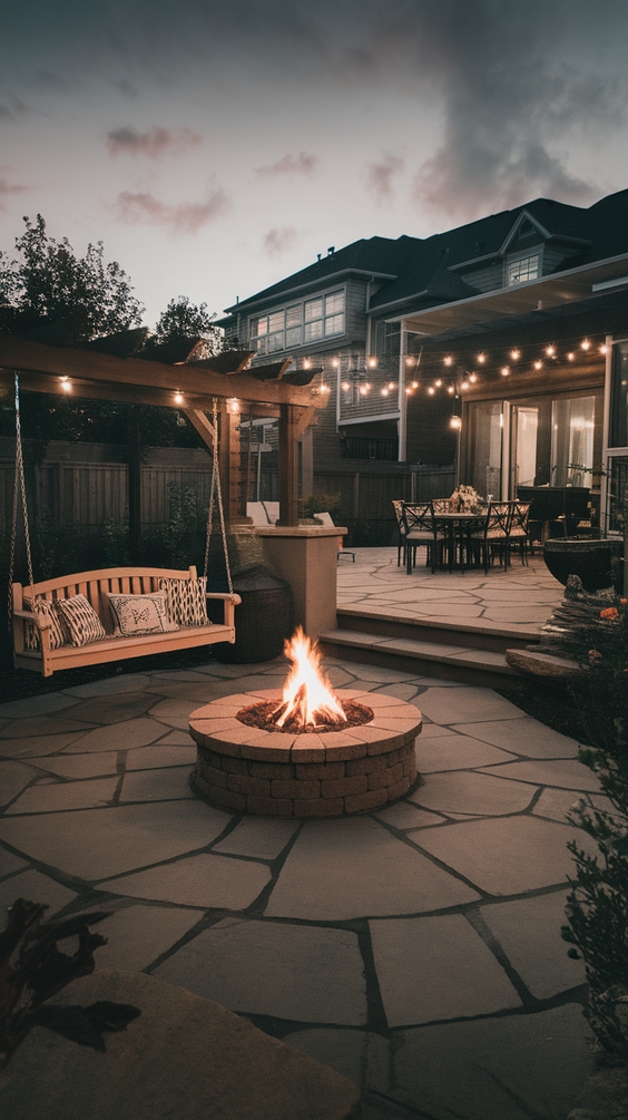 Outdoor Firepits Area Backyard Ideas for Stylish Seating and DIY Backyard Inspiration