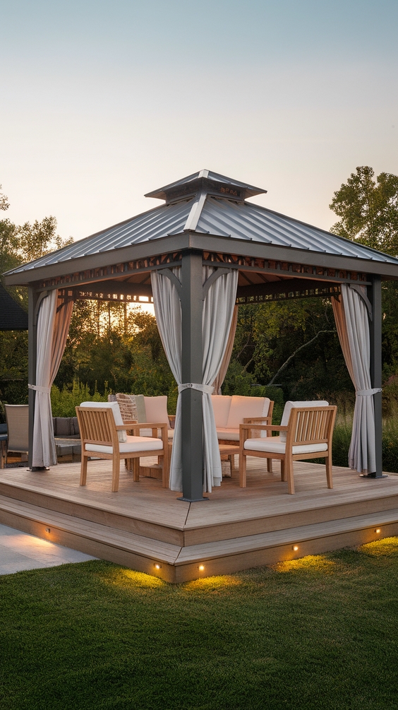 Gazebo Ideas to Transform Your Outdoor Space with Style and Functionality in Every Season