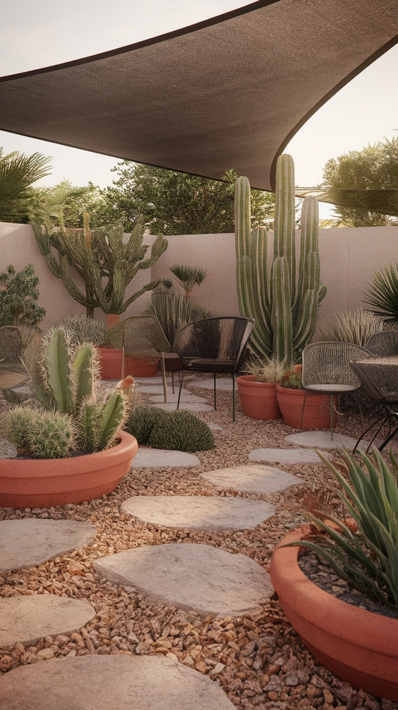 Modern Backyard Landscaping Ideas with Pool, Pavers, and Low Maintenance AZ-Friendly Designs