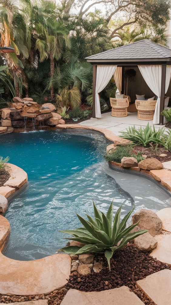 Pretty Backyard Oasis Ideas for a Dreamy Outdoor Escape on a Budget or DIY