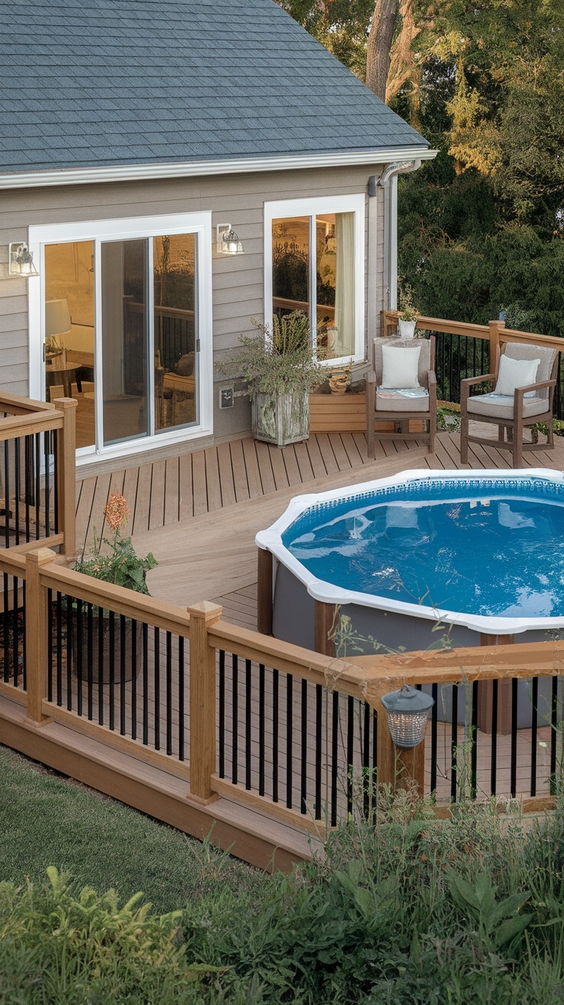 Deck Ideas for Above Ground Pools That Boost Style, Functionality, and Backyard Enjoyment