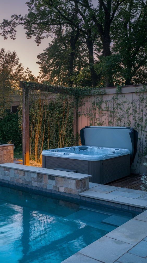 Simple Backyard Ideas with Pool for Relaxed Outdoor Living and Easy Maintenance