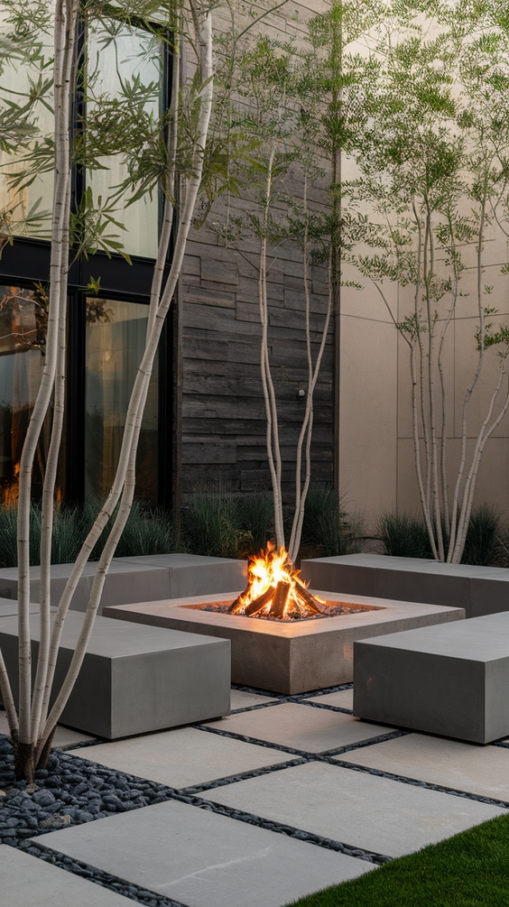 Fire Pit Ideas Backyard: Stunning Outdoor Designs with DIY, Seating & Patio Combos