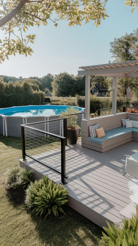 Deck Ideas for Above Ground Pools That Boost Style, Functionality, and Backyard Enjoyment