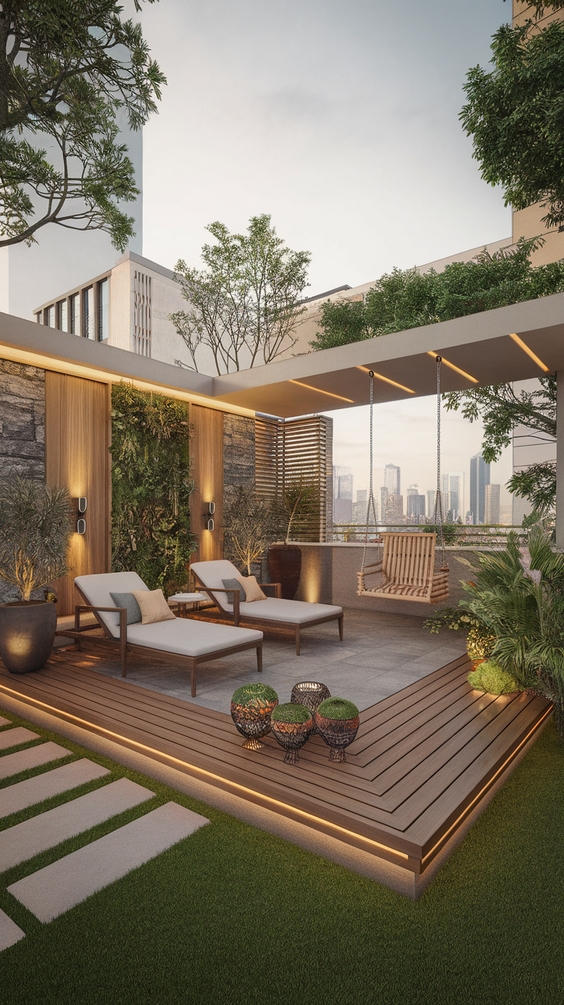 Terrace Design Ideas for Outdoors, Rooftop, Balcony, and More: Explore Modern Trends