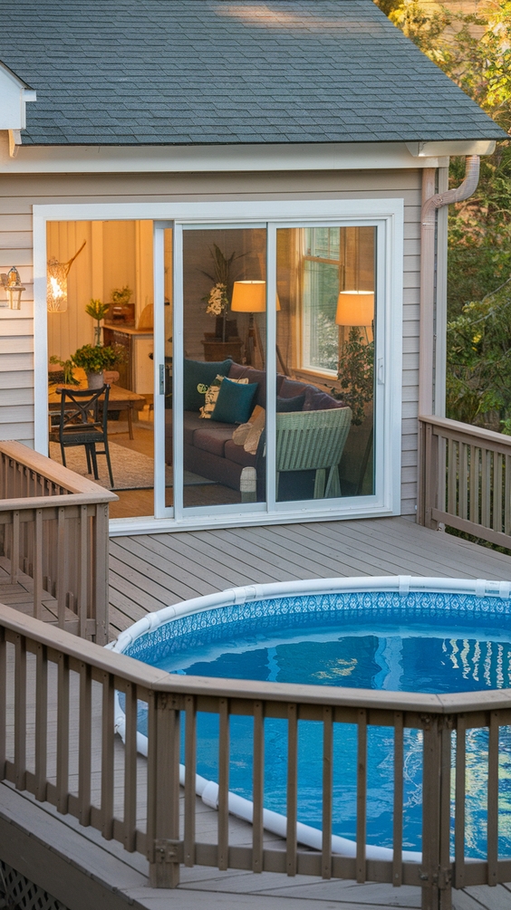 Deck Ideas for Above Ground Pools That Boost Style, Functionality, and Backyard Enjoyment