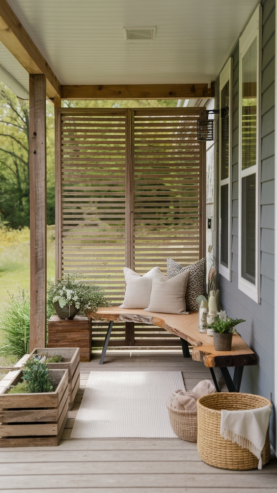 Small Front Porch Ideas to Maximize Curb Appeal on a Budget for Modern and Rustic Home Entrances