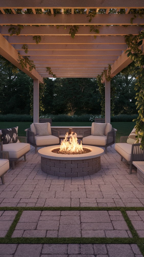 Fire Pit Ideas Backyard: Stunning Outdoor Designs with DIY, Seating & Patio Combos