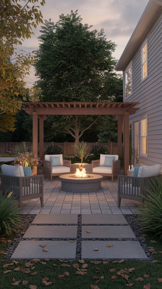 Fire Pit Ideas Backyard: Stunning Outdoor Designs with DIY, Seating & Patio Combos