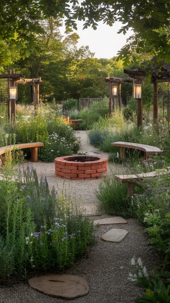 Outdoor Firepits Area Backyard Ideas for Stylish Seating and DIY Backyard Inspiration