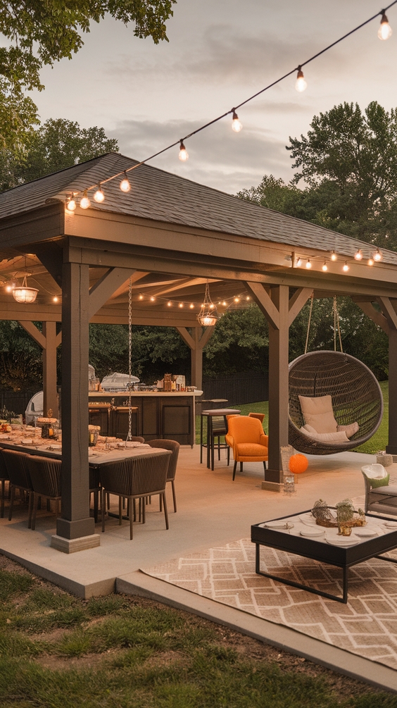 Backyard Outdoor Pavilion Ideas to Inspire Stylish, Functional Spaces for Any Season