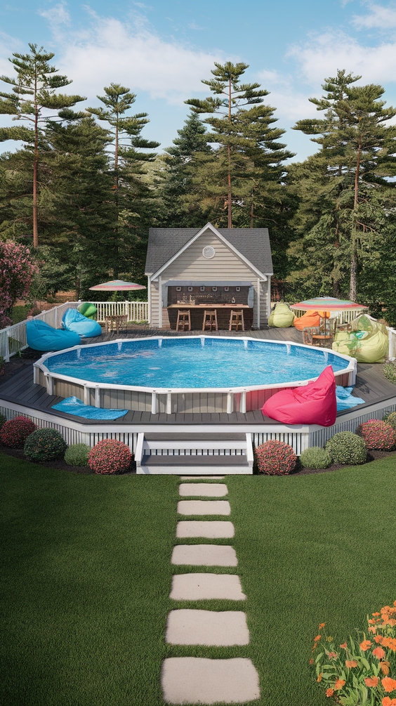 Deck Ideas for Above Ground Pools That Boost Style, Functionality, and Backyard Enjoyment