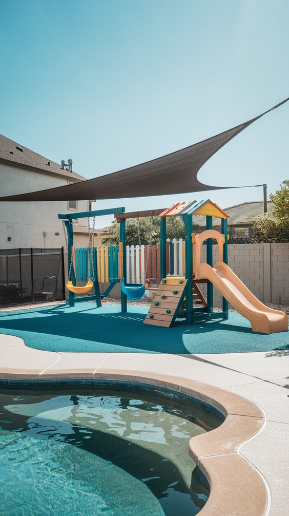 Simple Backyard Ideas with Pool for Relaxed Outdoor Living and Easy Maintenance