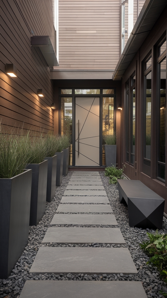 Outdoor Entryway Ideas to Elevate Your Front Entrance with Modern and Rustic Style