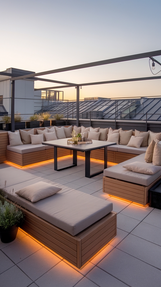 Simple Rooftop Terrace Ideas: Transform Your Roof into a Garden and Outdoor Living Space