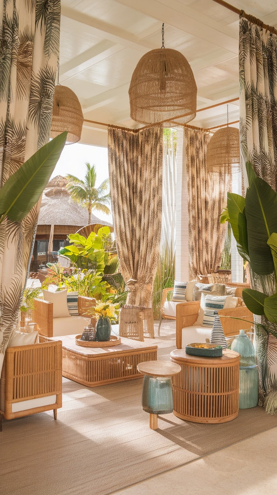 Indoor Outdoor Living Room Ideas with Sliding Doors, Rugs, and Modern Glass Wall Designs