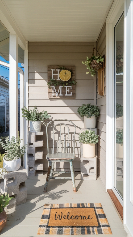 Small Front Porch Ideas to Maximize Curb Appeal on a Budget for Modern and Rustic Home Entrances