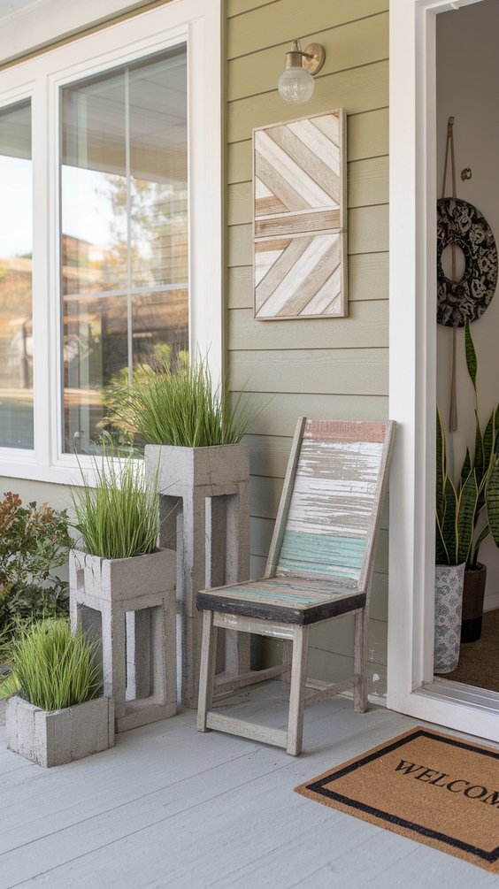 Small Front Porch Ideas to Maximize Curb Appeal on a Budget for Modern and Rustic Home Entrances