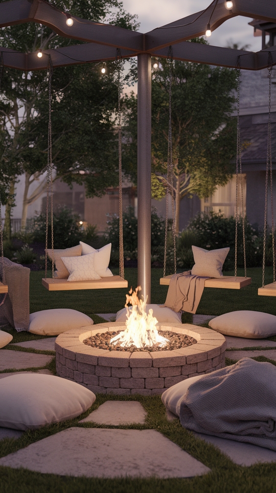 Fire Pit Ideas Backyard: Stunning Outdoor Designs with DIY, Seating & Patio Combos