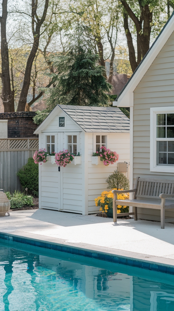 Simple Backyard Ideas with Pool for Relaxed Outdoor Living and Easy Maintenance