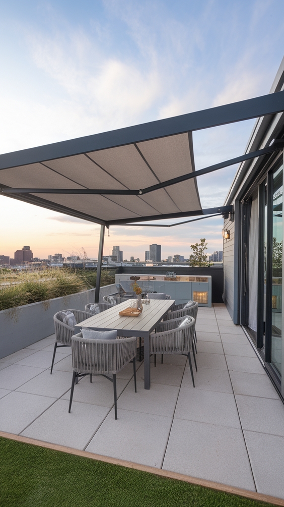 Simple Rooftop Terrace Ideas: Transform Your Roof into a Garden and Outdoor Living Space