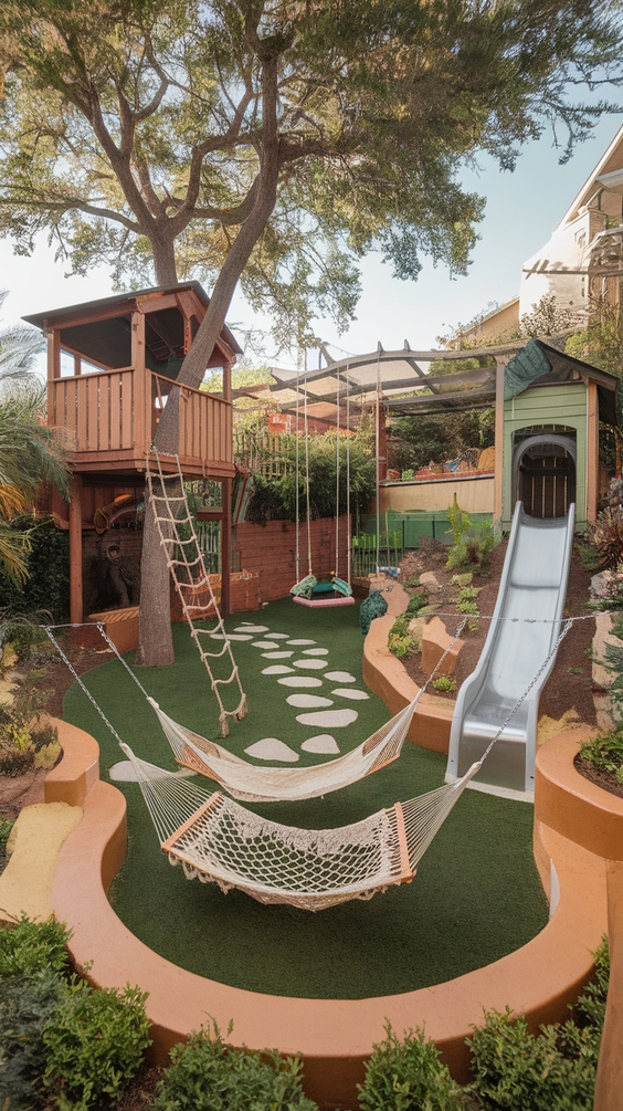 Family Backyard Layout Ideas with Play Areas, Pools, and Cozy Corners for All Ages