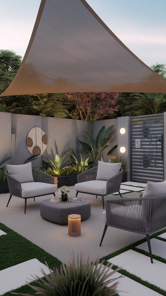 Stylish Sail Sun Shades for Patio Backyard Ideas – Modern Designs to Elevate Your Outdoor Living